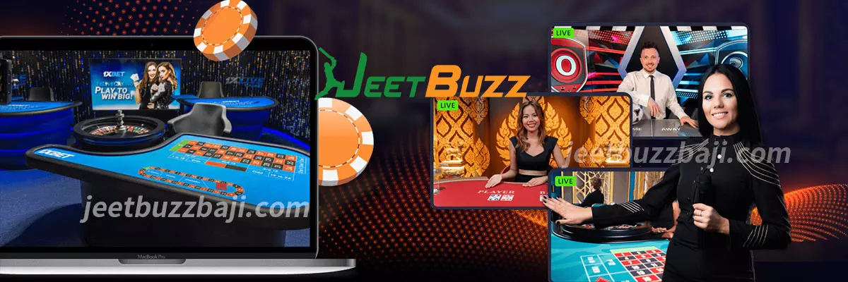 Jeetbuzz দ্বারা অফার করা লাইভ ক্যাসিনো প্রদানকারী