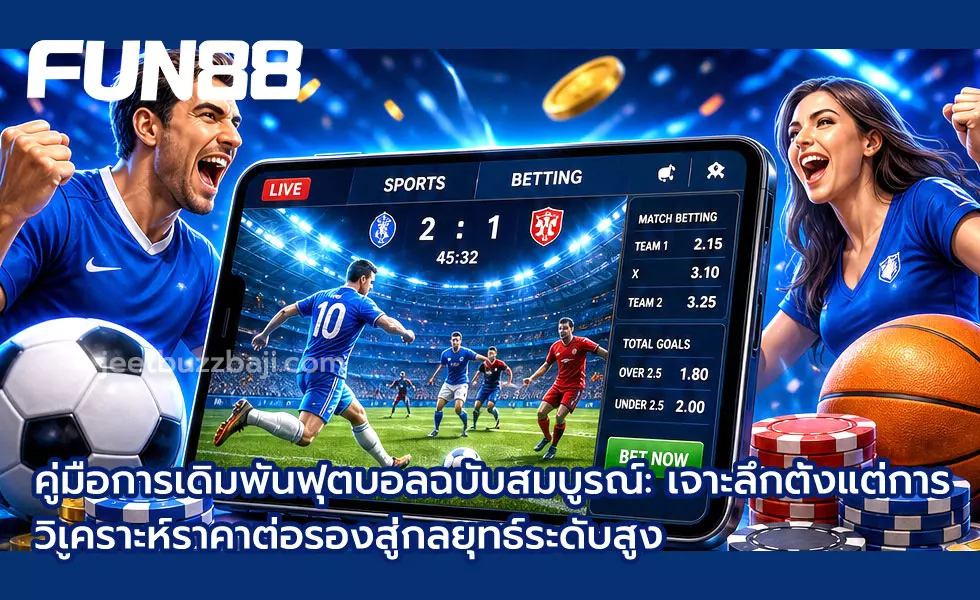 คู่มือการเดิมพันฟุตบอลฉบับสมบูรณ์: เจาะลึกตั้งแต่การวิเคราะห์ราคาต่อรองสู่กลยุทธ์ระดับสูง